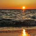 Ein Sonnenuntergang am Meer